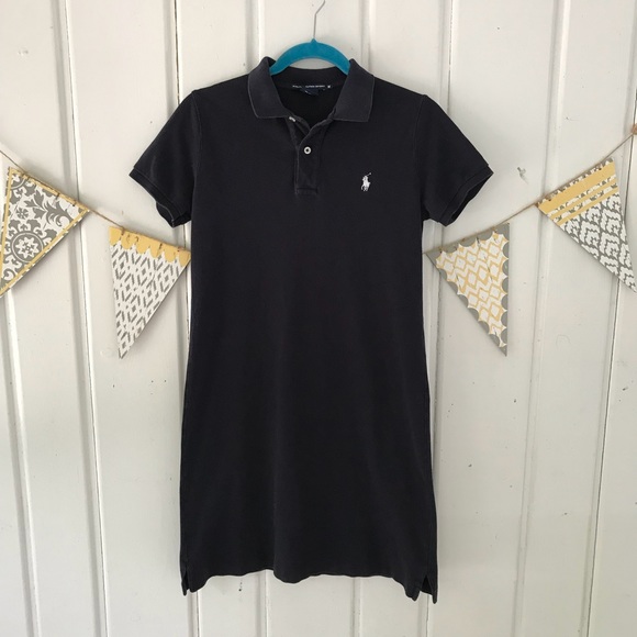 Ralph Lauren Dresses & Skirts - Ralph Lauren Sport Navy Blue Pique Polo Dress